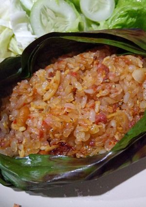 Foto resep Nasi Shirataki Bakar (Keto)