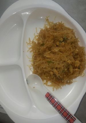 Foto resep Mpasi 1y+ bihun goreng telur