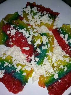 Foto resep Lapis singkong (ada pelangi di singkongku)