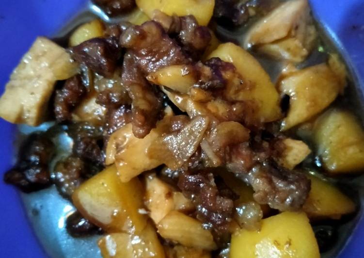 Bahan Semur tahu kentang MPASI | Bahan Membuat Semur tahu kentang MPASI Yang Lezat Sekali