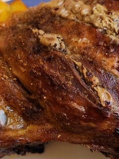 صورة لوصفة فخدة الديك الرومي بالفرن 😋