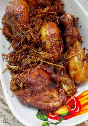 Foto resep Ayam goreng bumbu onje/kecombrang