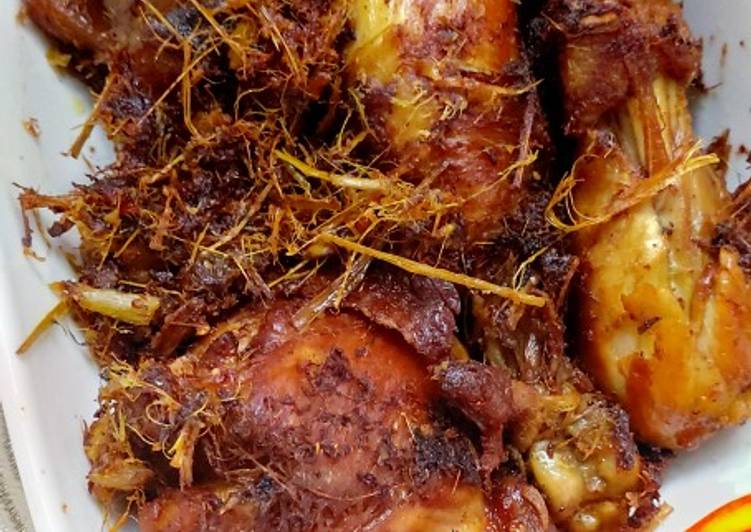 Resep Ayam goreng bumbu onje/kecombrang, Enak