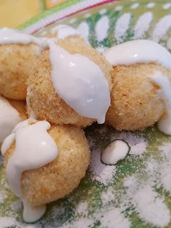 Gyors túrógombóc. (Főzés nélkül!) recept fotója
