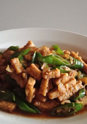 Foto resep Oseng Tempe Cabe Ijo