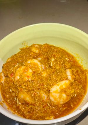Foto resep Udang masak saos padang