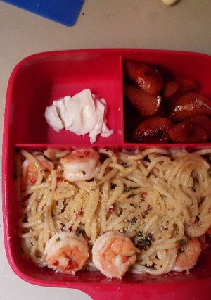 Foto resep Shrimp Aglio Olio