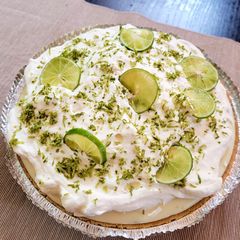A picture of Key Lime Pie.