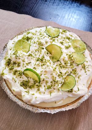A picture of Key Lime Pie.