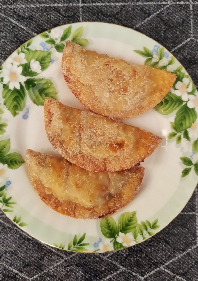Una foto de Empanadillas de plátano y chocolate