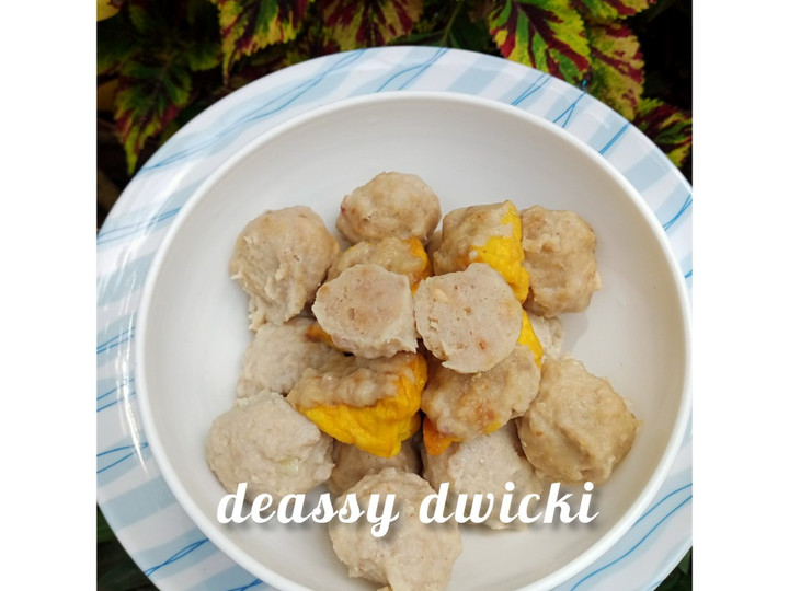 Resep Bakso sapi kenyal (kombinasi) yang Enak