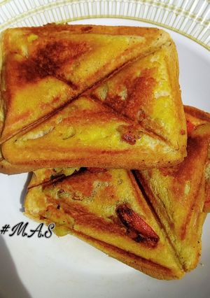 A picture of Potatoe Sandwich.