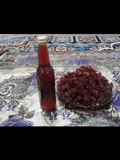 عکسی از دستور مربا به وشربت به لیمو😋