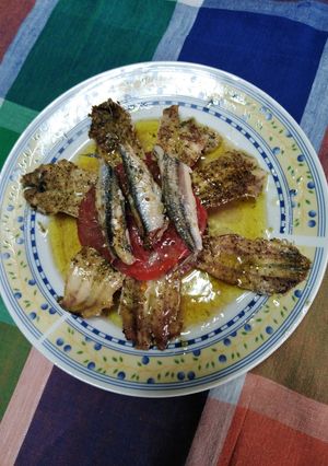 Φωτογραφία της συνταγής Μεζεδάκι (γαύρος) για ουζάκι ή τσιπουράκι