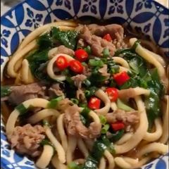 A picture of Beef Noodle Soup.