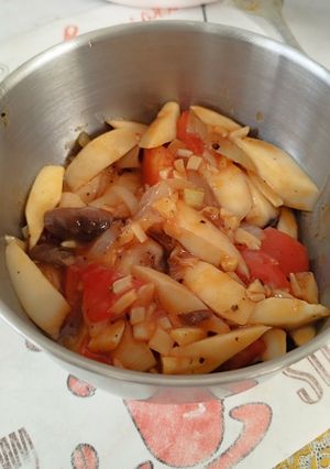 Foto resep Tumis Jamur King Paprika Bbq