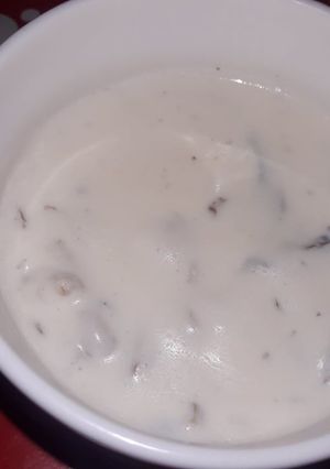 صورة لوصفة صلصة الفطر