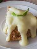 Crema Pastelera de limón Avilia sobre Bizcocho