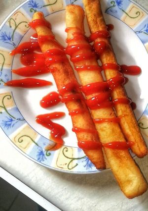 Krumplis rúd recept fotója