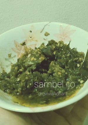 Foto resep Sambel ijo