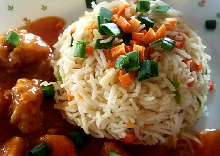Easiest Way to Prepare Ultimate Vegetable fried Rice #CookpadApp #ricecontest