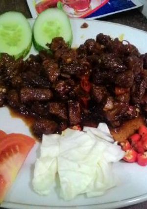 Foto resep Sate Goreng