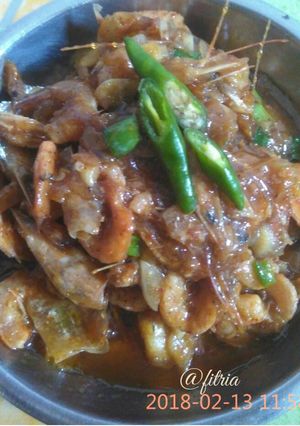 Foto resep Udang bumbu balado