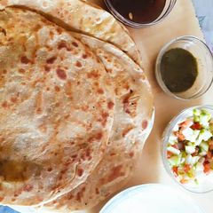 A picture of Aloo Ke Parathey.