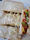 Peri peri veg sandwich