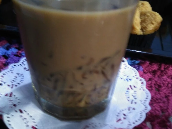 Langkah Mudah untuk Membikin Resep Es capucinno cincau ala ala yang Bikin Ngiler Anti Ribet, Bikin Ngiler