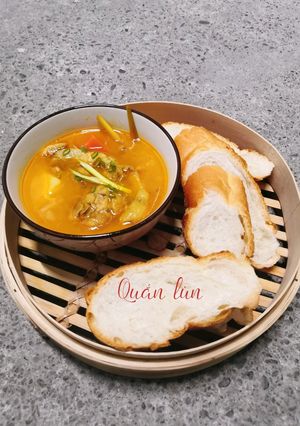 Hình của món Cari gà.