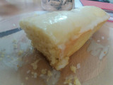 Budín de limón y naranja con glace