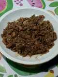 Arroz negro a la cerveza