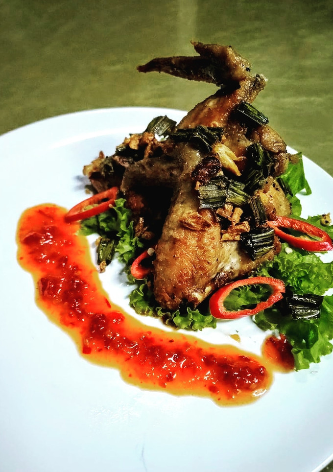 Foto resep Sayap Ayam Goreng Aroma Pandan Bawang Putih