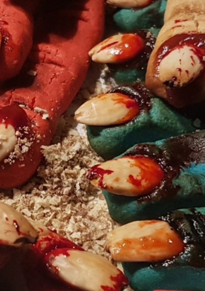 Una foto de Galletas de Halloween de vainilla y canela