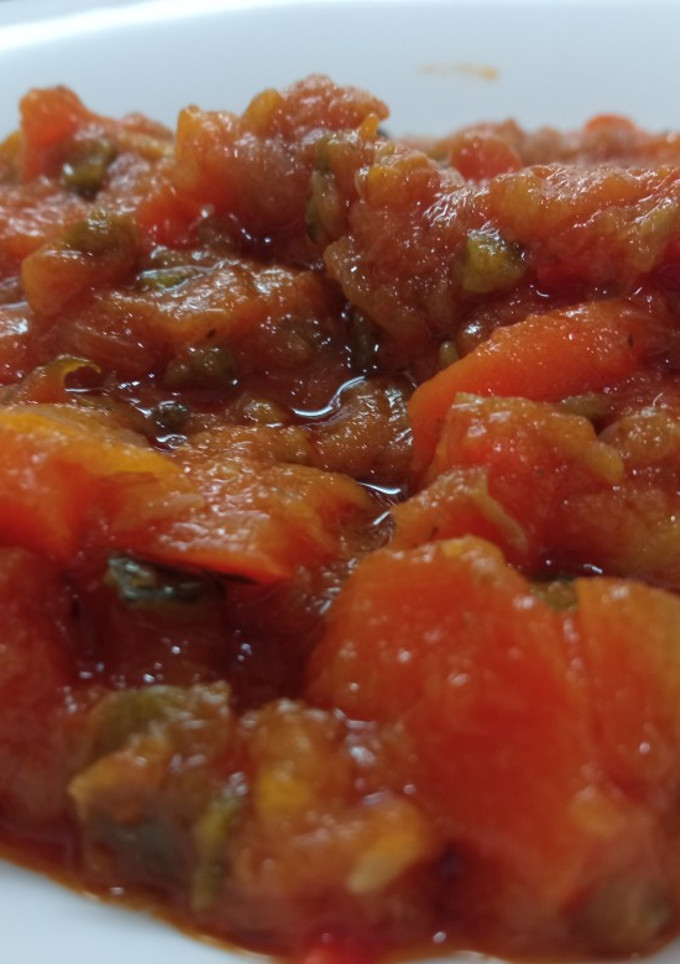 Una foto de Pisto en Thermomix