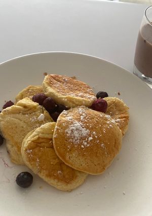 Una foto de Pancakes de Soufflé