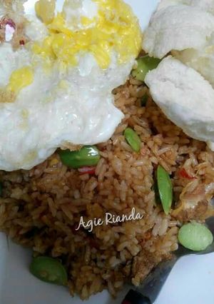 Foto resep Nasi goreng terasi pete spesial