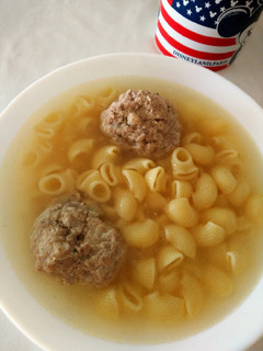 Una foto de Pelota jugosas para sopa