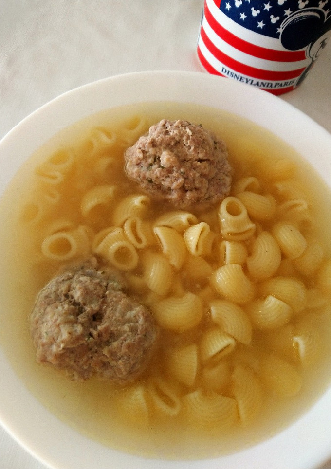 Una foto de Pelota jugosas para sopa