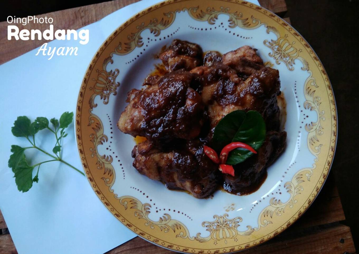 Resep Rendang Ayam yang Bikin Ngiler