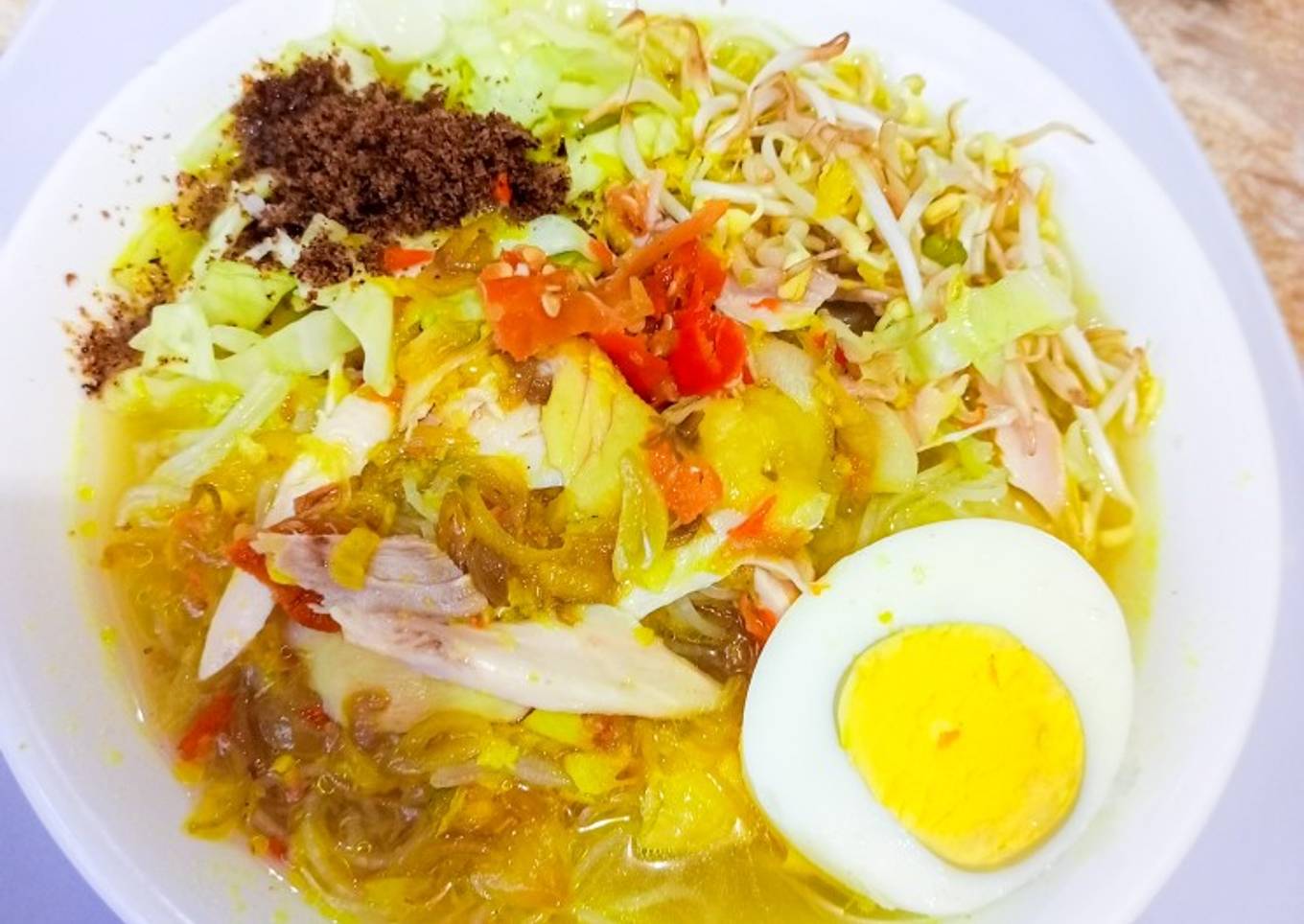 Resep 78. SOTO LAMONGAN BAHAN SEADANYA Anti Gagal