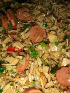 Una foto de Arroz arreglado fácil