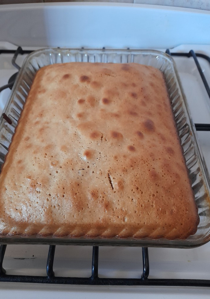 Una foto de Torta fácil de coco