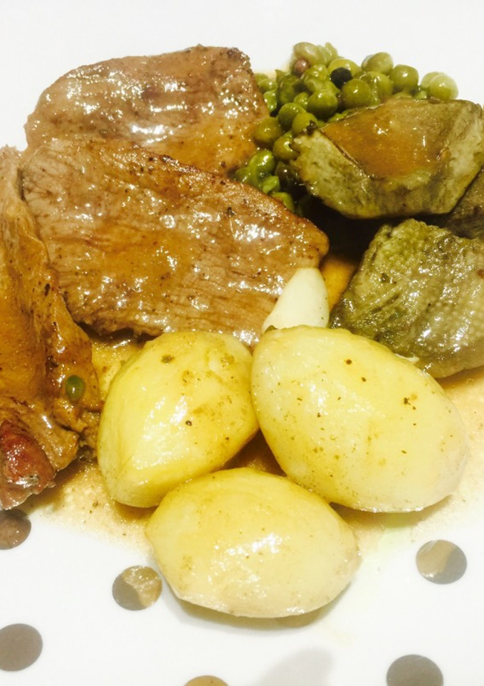 Una foto de Filetes de solomillo en salsa