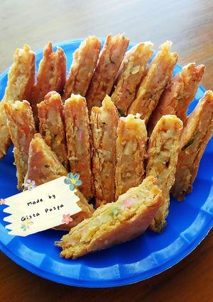 Foto resep Gabin Goreng isi Sayur
