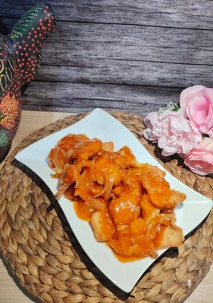 Foto resep Ayam asam manis