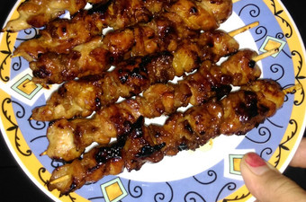 Anti Ribet, Buat Sate ayam bumbu kecap,panggang teflon Ekonomis Untuk Jualan