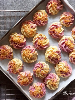 Foto resep Kue Sagu Keju Kelapa