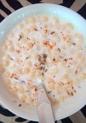 A picture of Bundi ka raita.